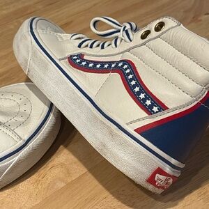 Vans High Top leather sneakers kids 4